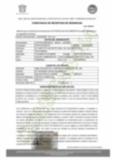 REPORTE DE EXTRAVÍO DE DOCUMENTOS